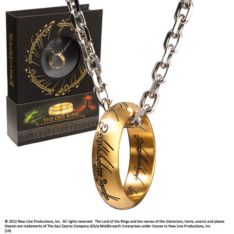 foto LOTR - The One Ring, Stainless Steel on Chain